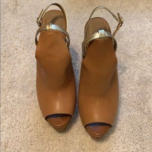 Jessica Simpson open toe heels